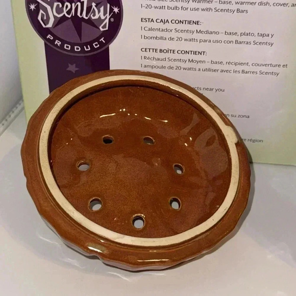 Scentsy Authentic Fragrance Wax Warmer Fall/Thanksgiving/Halloween PUMPKIN - Picture 6 of 11